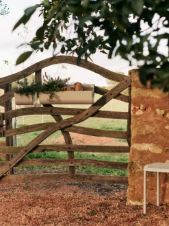 Maceta para balcón Uma large 60 cm, Cashmere