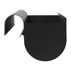 Maceta para balcón Uma medium 45 cm, Black