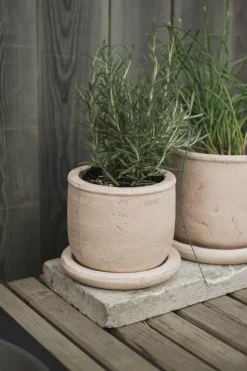 Maceta Terra, Sand, Ø14×14 cm