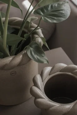 Maceta Twine Ø22 cm, Beige