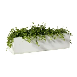 Macetero de ventana Jorda, Blanco 60 cm