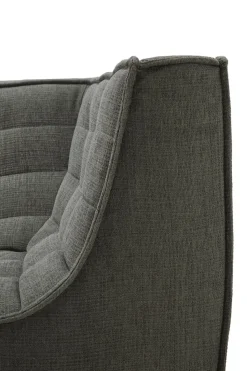 Módulo de esquina N701 recto, Tela Moss Eco