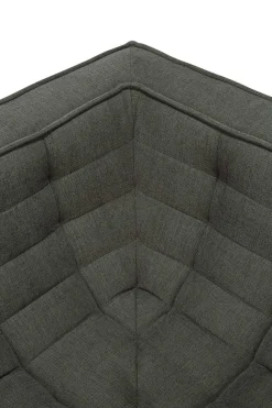 Módulo de esquina N701 recto, Tela Moss Eco