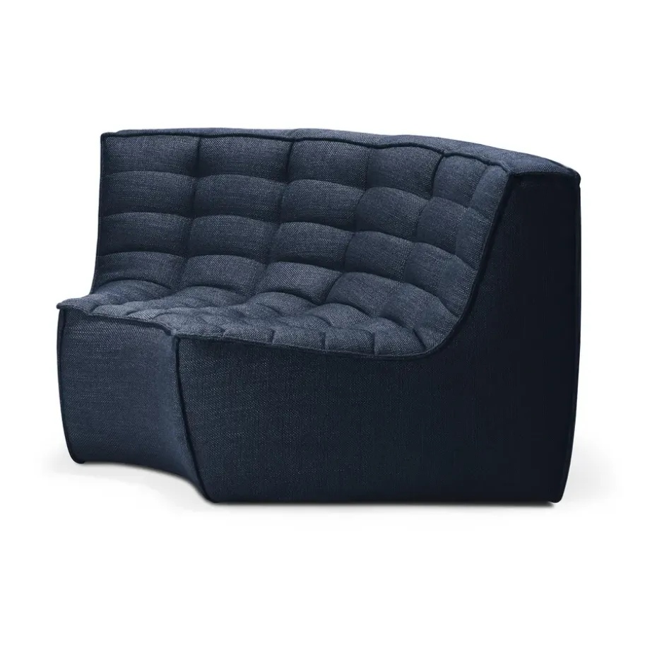 Módulo de esquina N701 redondeado 90°, Graphite Eco