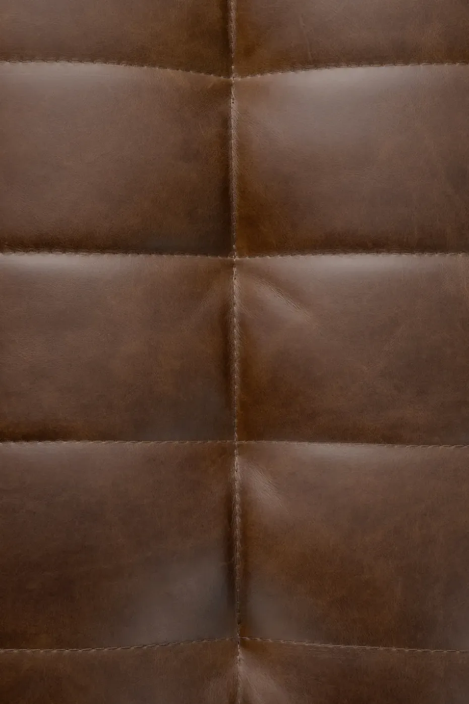 Módulo de esquina N701, redondeado 45°, Cuero Chestnut