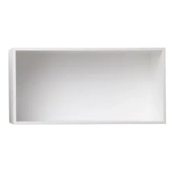 Módulo de estantería Mini Stacked large, blanco