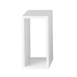 Módulo de estantería Stacked 2.0 abierto, small, blanco