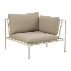 Módulo de sofá Collier, Pearl white-teddy beige, esquina