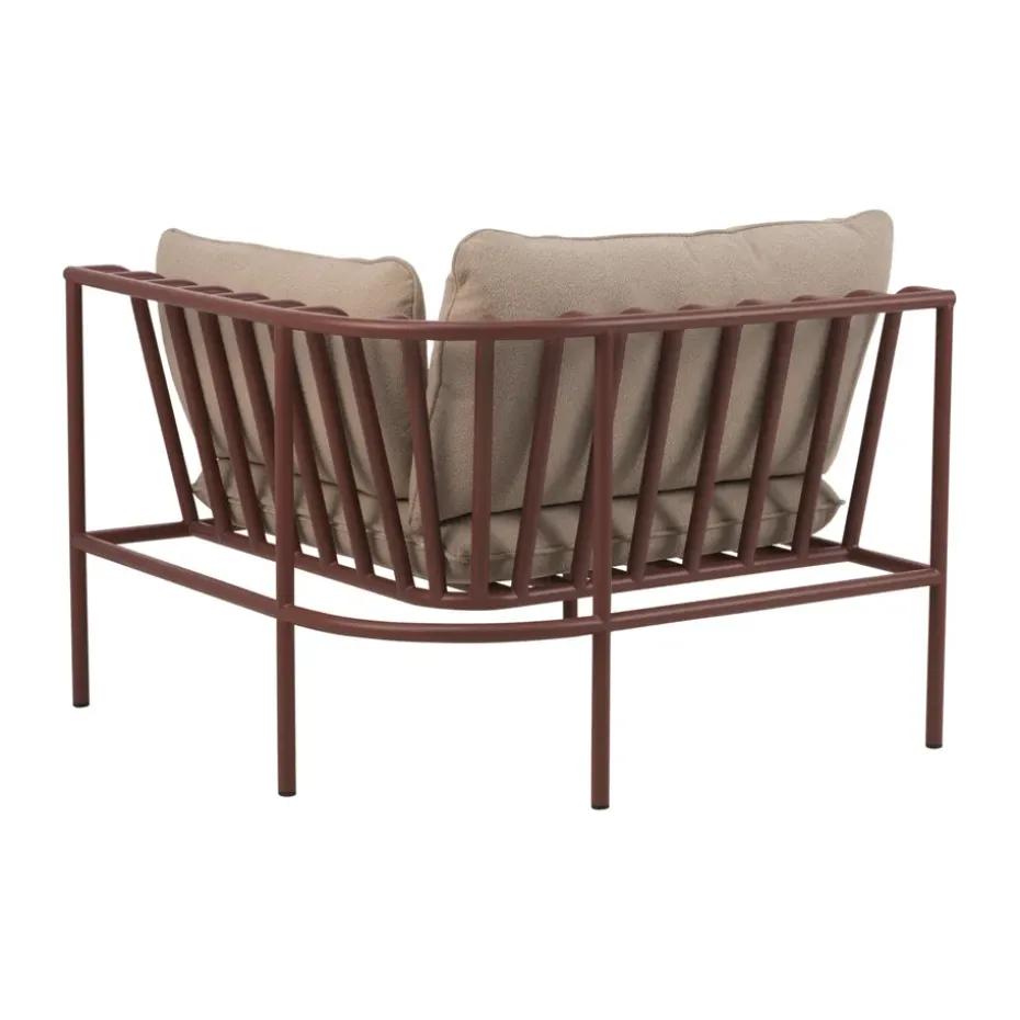 Módulo de sofá Collier, Zin red-teddy beige, esquina