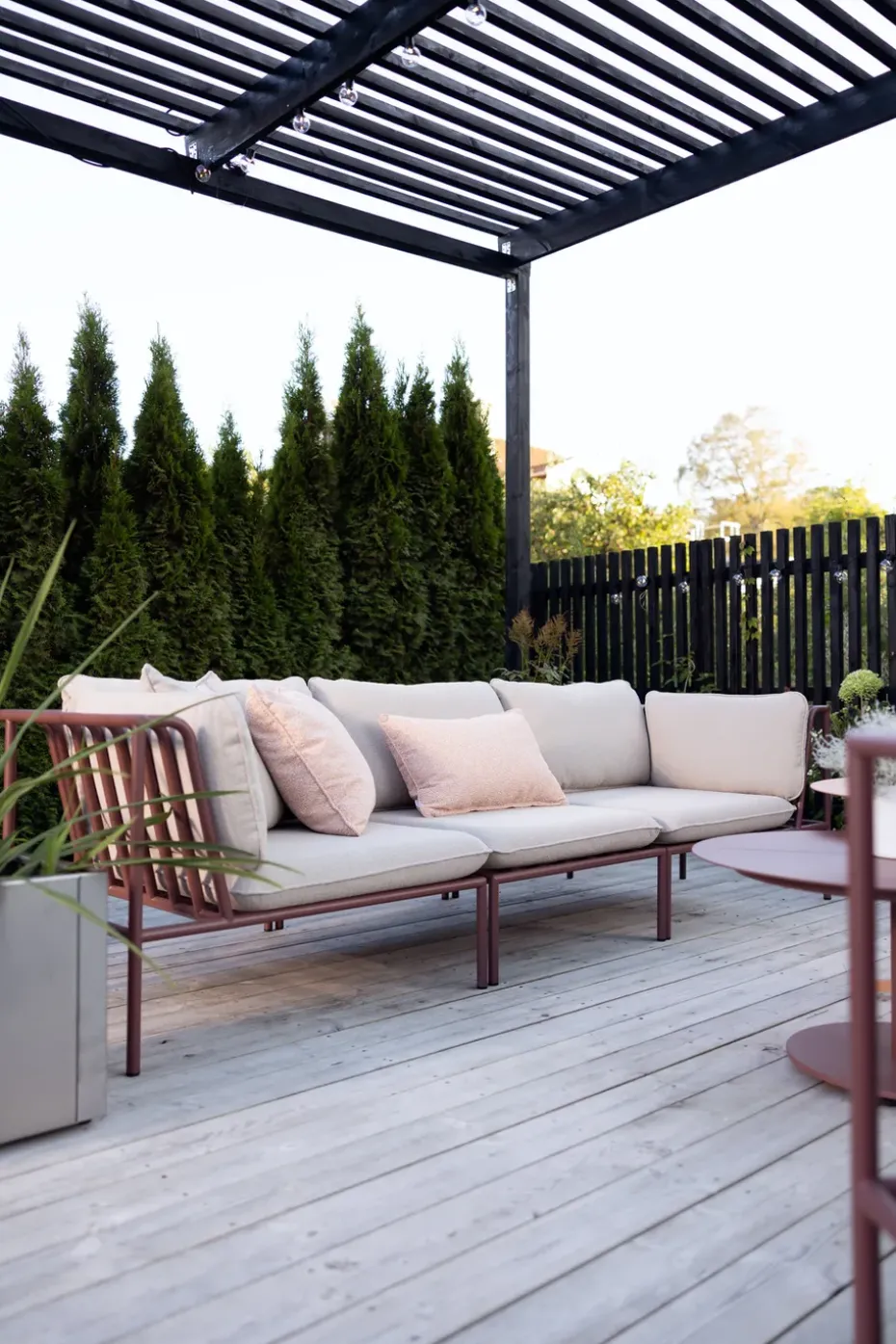 Módulo de sofá Collier, Zin red-teddy beige, esquina