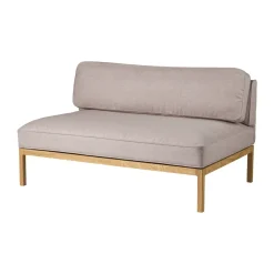 Módulo de sofá L37 7-9-13 central 130 cm, Stone-lacquered oak