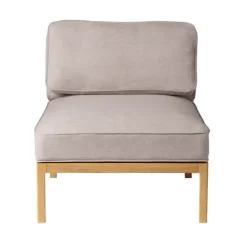 Módulo de sofá L37 7-9-13 central 70 cm, Piedra-roble lacado