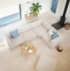 Módulo de sofá Mols L44 pieza de esquina, Beige