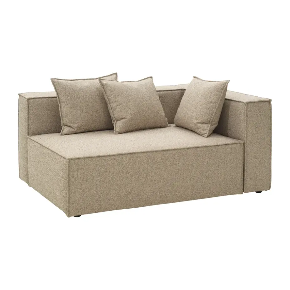 Módulo de sofá Muki, Light taupe, terminación izquierda