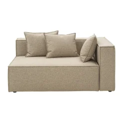 Módulo de sofá Muki, Light taupe, terminación izquierda