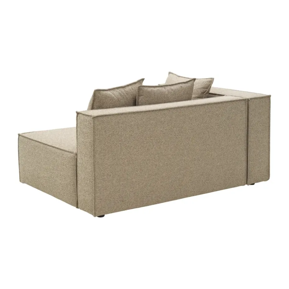 Módulo de sofá Muki, Light taupe, terminación derecha