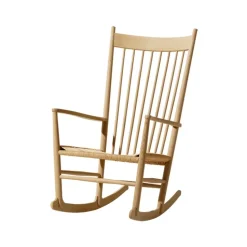 Mecedora J16, Natural - roble encerado