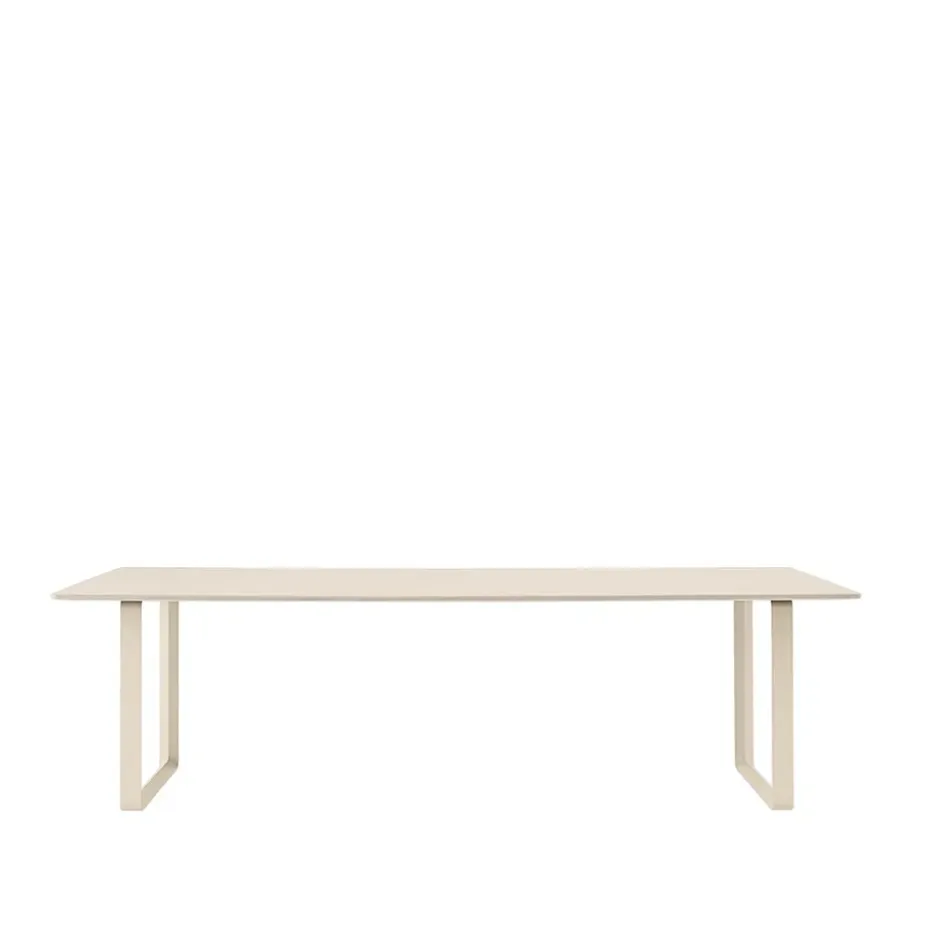 Mesa 70/70 255x108 cm, Sand laminate-Plywood-Sand