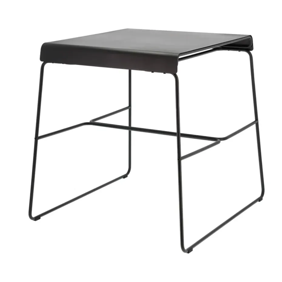 Mesa A-café table outdoor, Black
