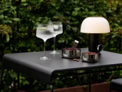 Mesa A-café table outdoor, Black