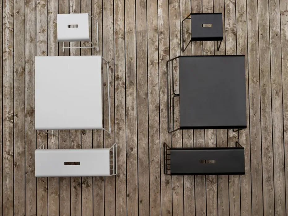 Mesa A-café table outdoor, Soft Grey