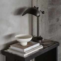 Mesa Arc 33,5x70 cm, Calacatta