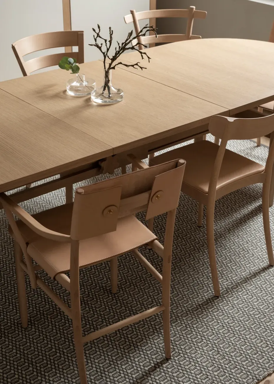 Mesa Ateljé, Roble-natural-pomo en roble