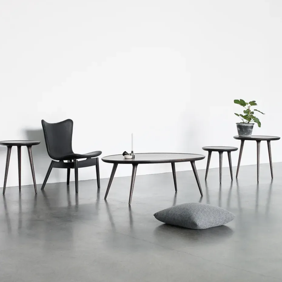 Mesa auxiliar Accent, roble sirka grey, large