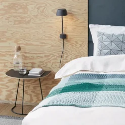 Mesa auxiliar Airy half size, negro