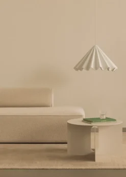 Mesa auxiliar Androgyne Ø63 cm, Ivory