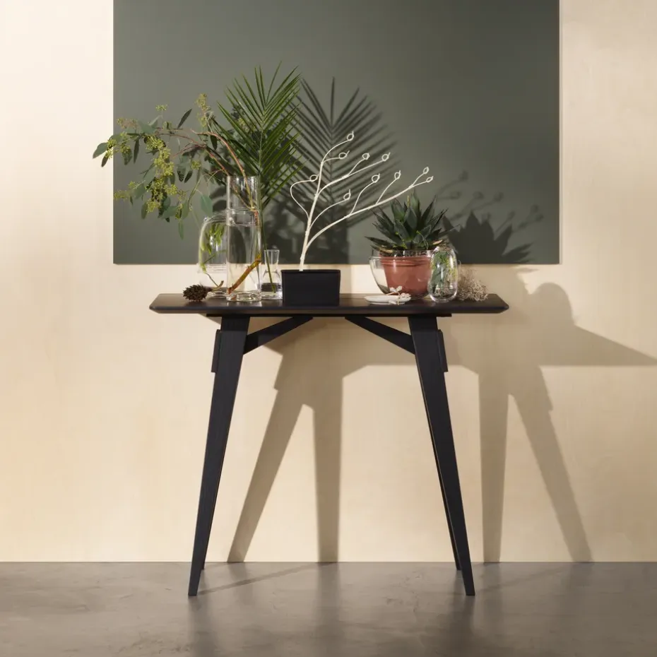 Mesa auxiliar Arco L, negro