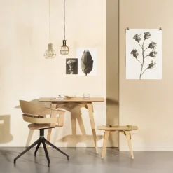 Mesa auxiliar Arco L, negro