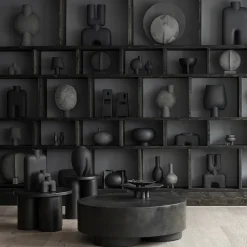 Mesa auxiliar Big Foot tall Ø45 cm, coffee