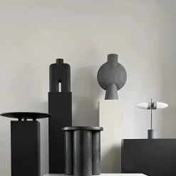 Mesa auxiliar Big Foot tall Ø45 cm, coffee