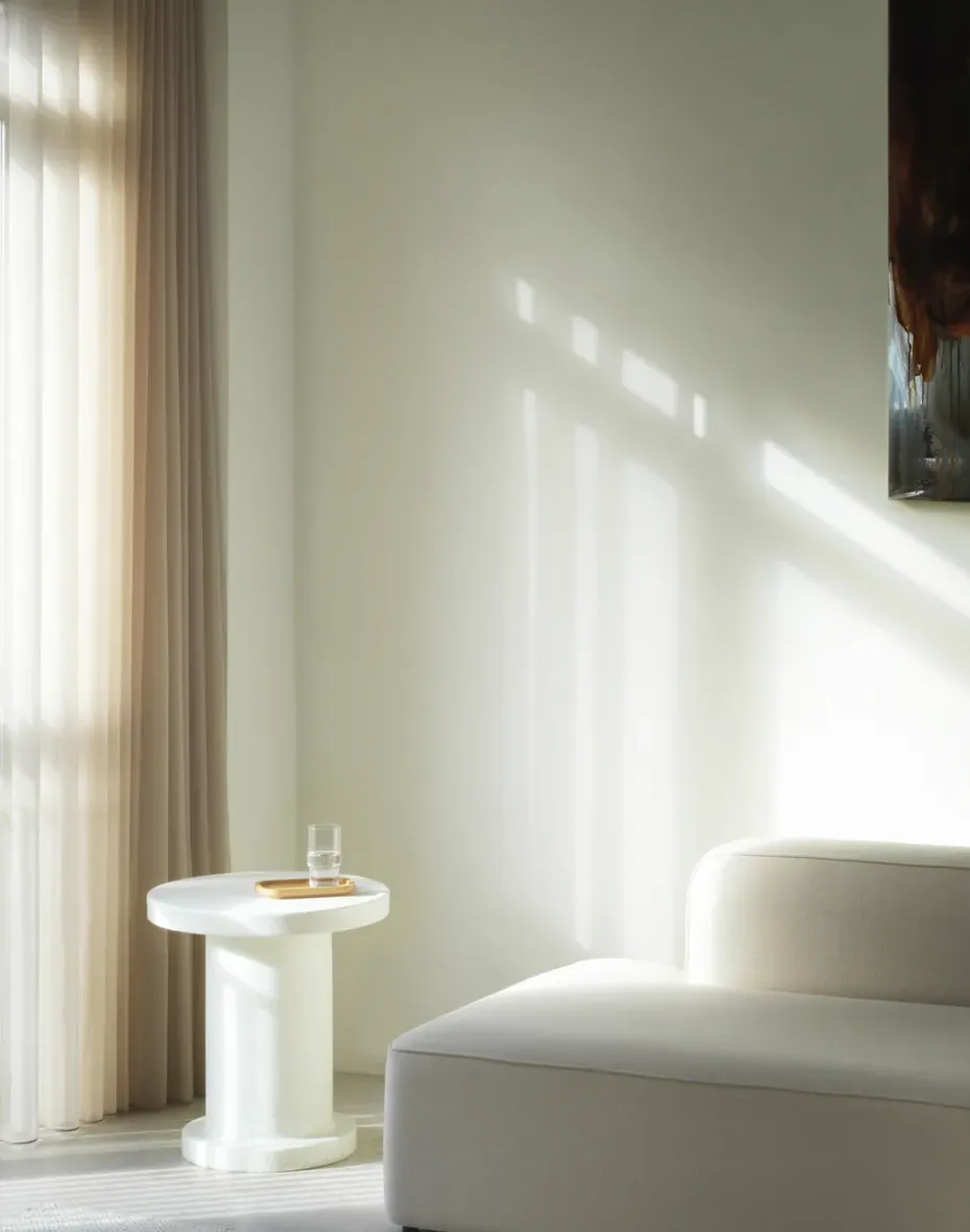 Mesa auxiliar Bit, Blanco