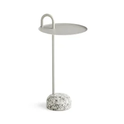 Mesa auxiliar Bowler, Beige-granite