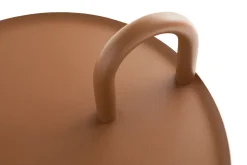 Mesa auxiliar Bowler, Pale brown-granite