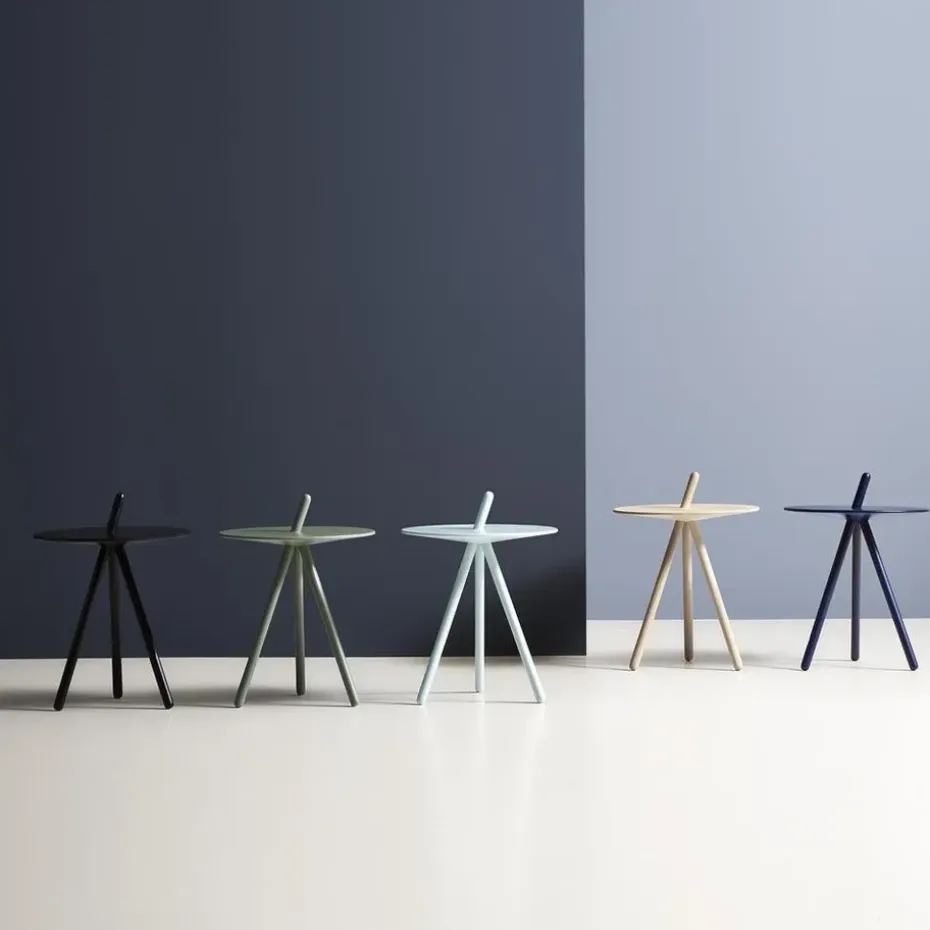 Mesa auxiliar Come Here, roble enjabonado