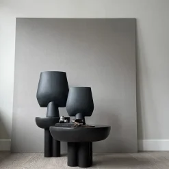 Mesa auxiliar Crown tall Ø45 cm, coffee