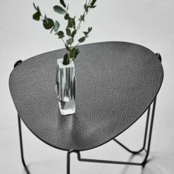 Mesa auxiliar Curve Chameleon Hippo, Black-anthracite