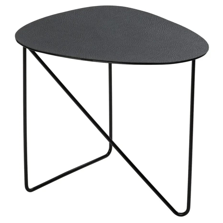 Mesa auxiliar Curve Hippo M, Black-anthracite