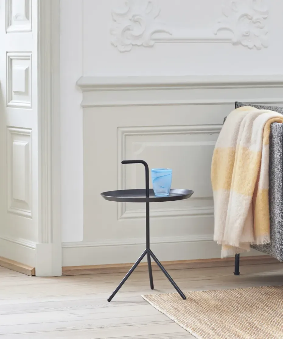 Mesa auxiliar DLM Ø38 cm, Black