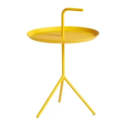 Mesa auxiliar DLM Ø38 cm, Sun yellow