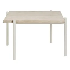 Mesa auxiliar Elaine 54,2 x 54,2 cm, White ash