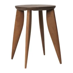 Mesa auxiliar Feve , Nogal, 42×42×45 cm