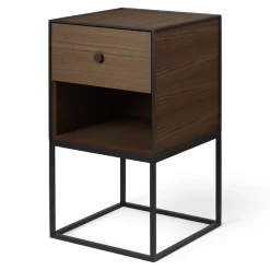 Mesa auxiliar Frame 35, roble ahumado