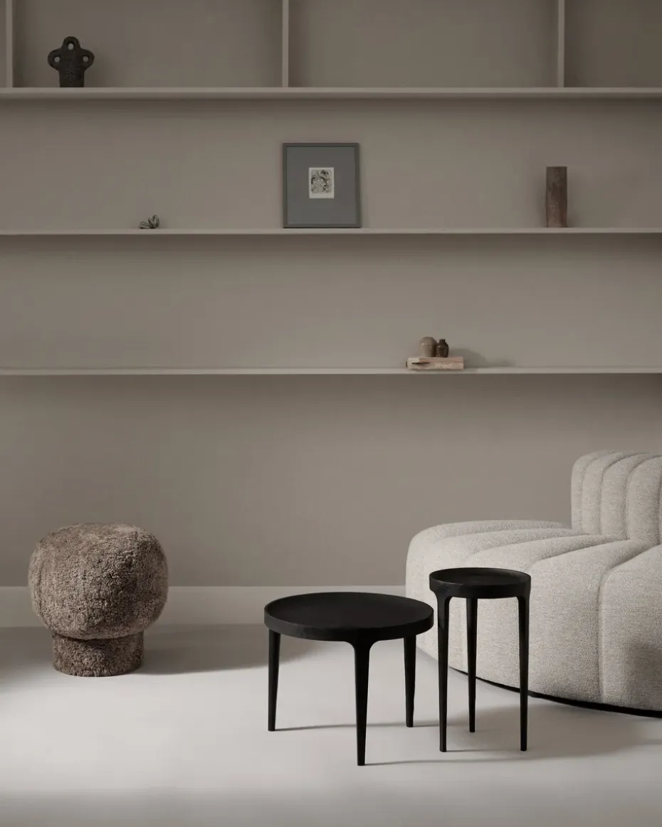 Mesa auxiliar Ghost tall, Black