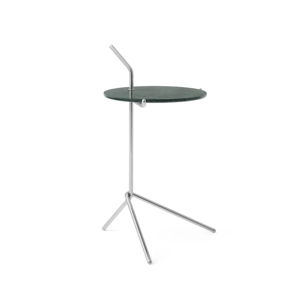 Mesa auxiliar Halten SH9, Verde guatemala-stainless steel