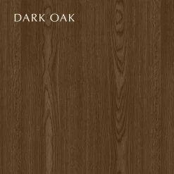 Mesa auxiliar Hang Out, Roble oscuro-latón