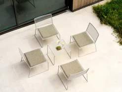 Mesa auxiliar Haru, Slate grey, 54x54 cm